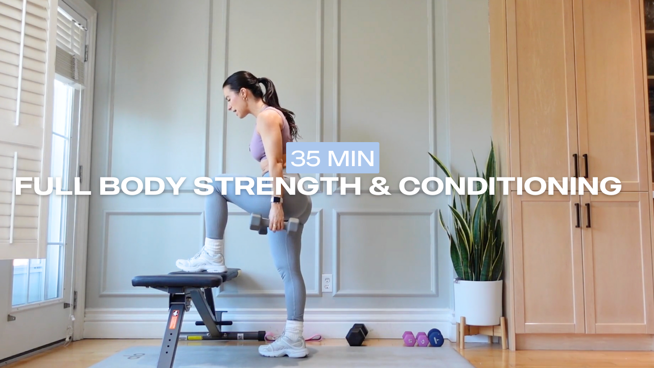 * NEW * 35 Min Full Body Strength & Conditining