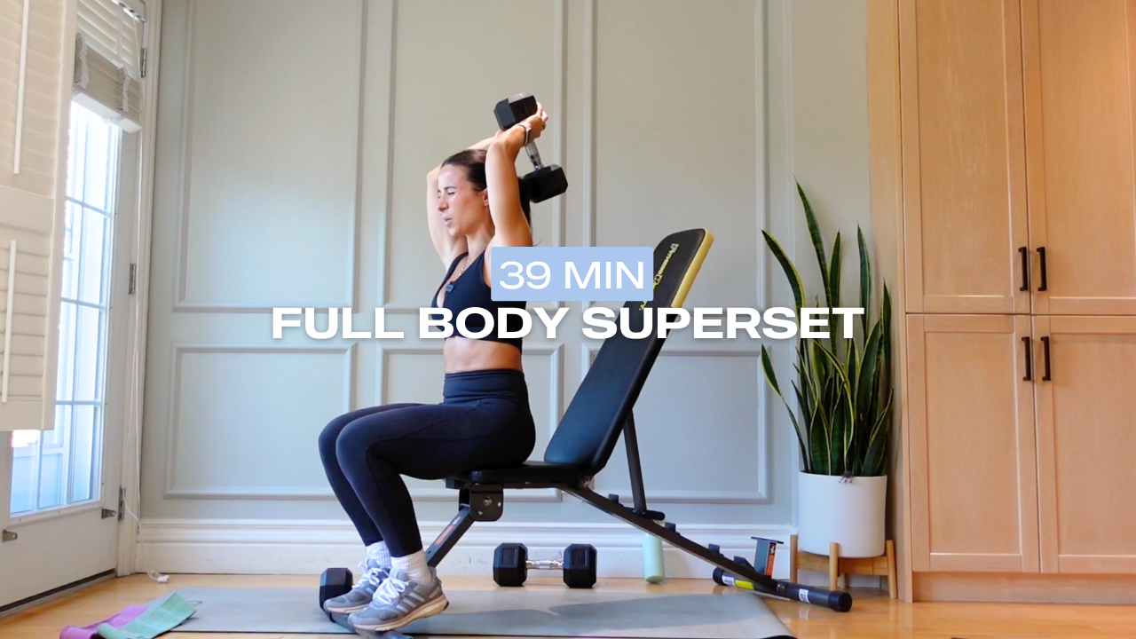 * NEW * 39 Min Full Body Superset