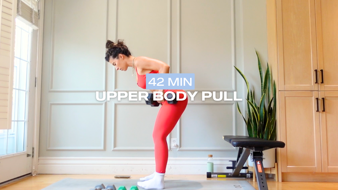 * NEW * 42 Min Upper Body Pull