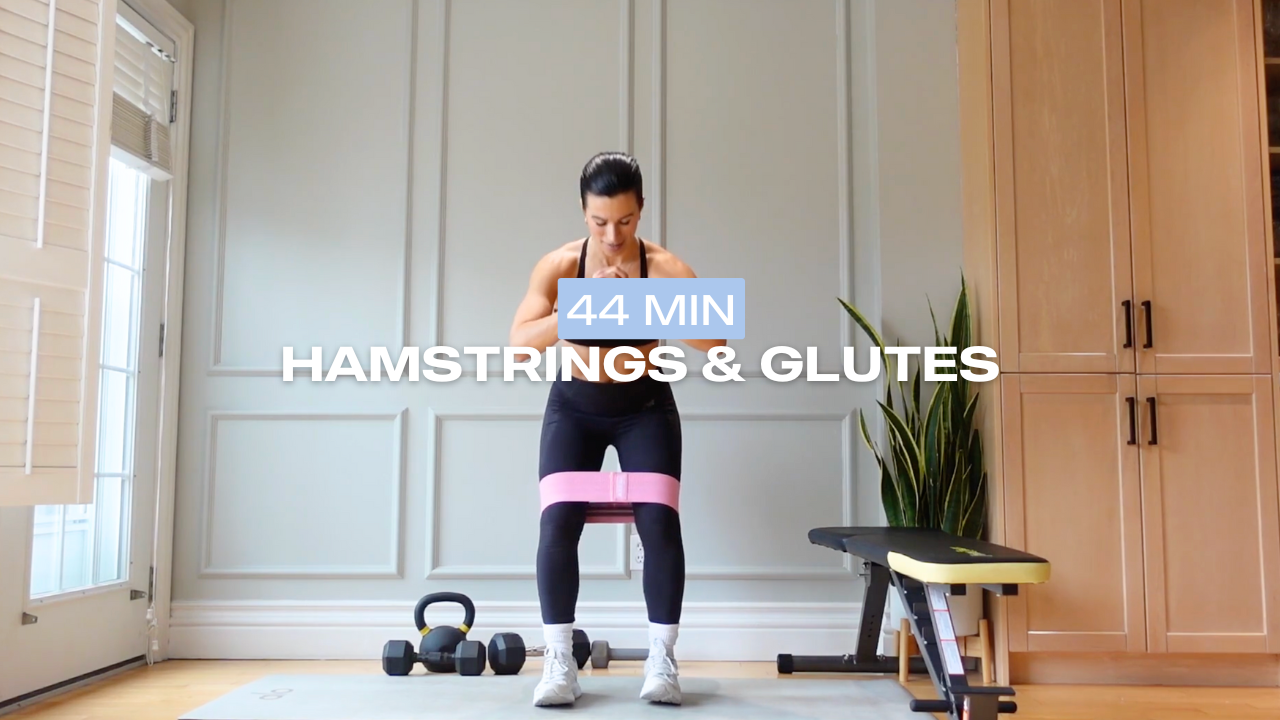 * NEW * 44 Min Hamstrings & Glutes