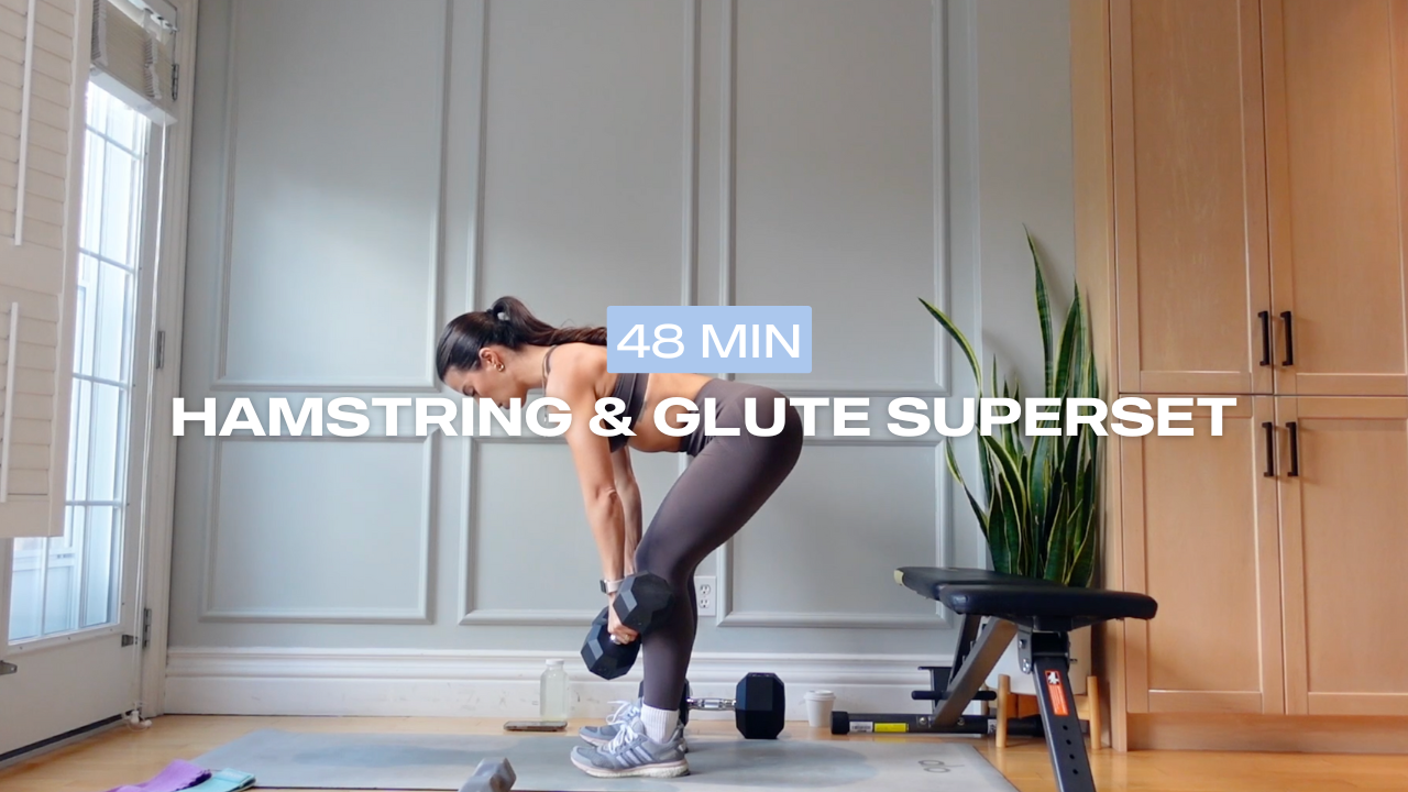 * NEW * 48 Min Hamstring & Glute Superset