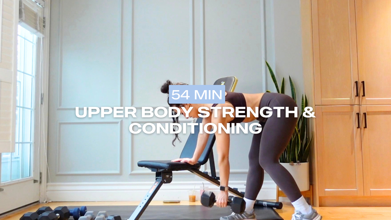 * NEW * 54 Min Upper Body Strength & Conditioning