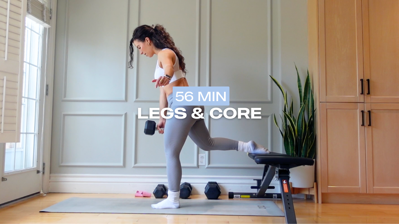 * NEW * 56 Min Legs & Core
