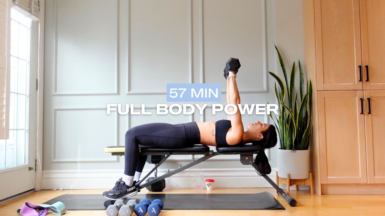 * NEW * 57 Min Full Body Power