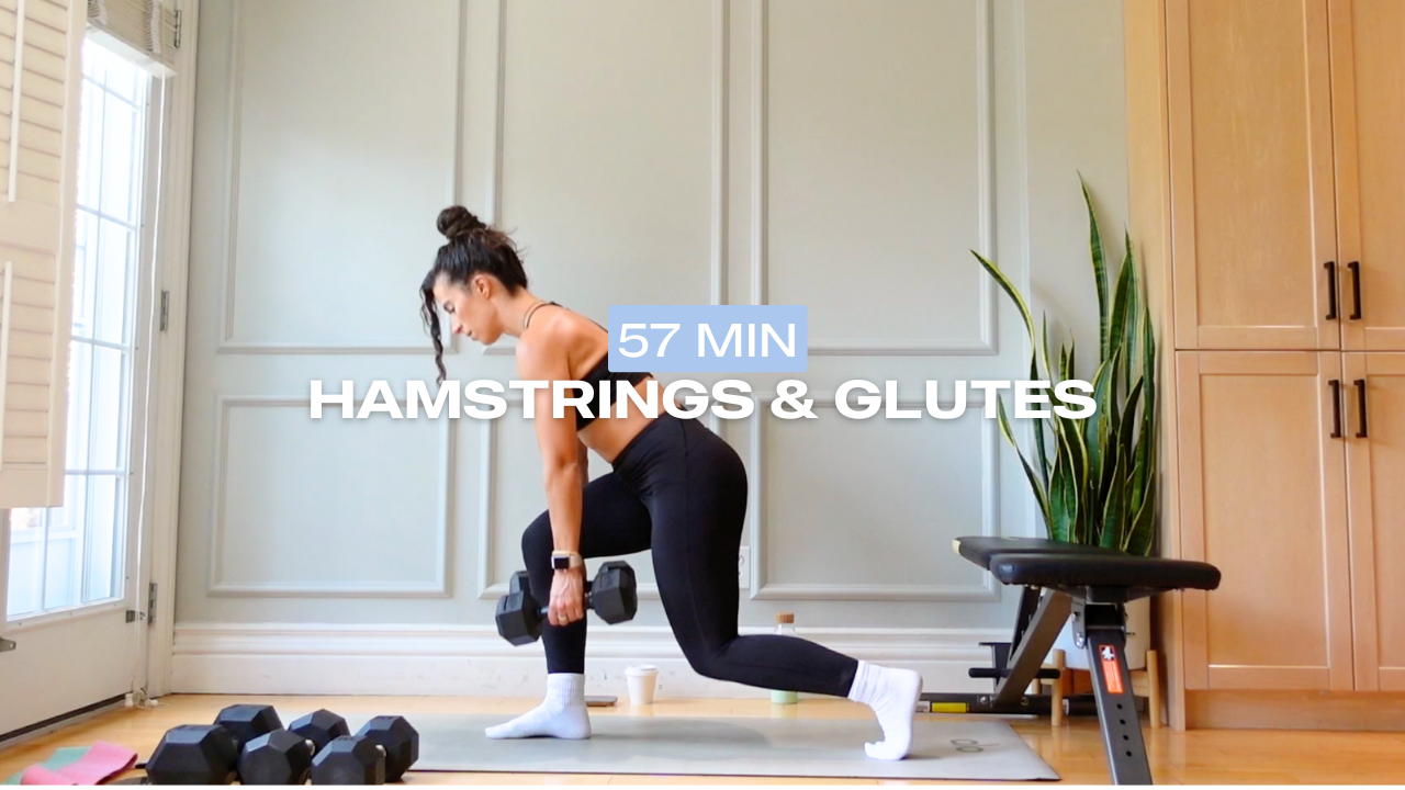 * NEW * 57 Min Hamstrings & Glutes