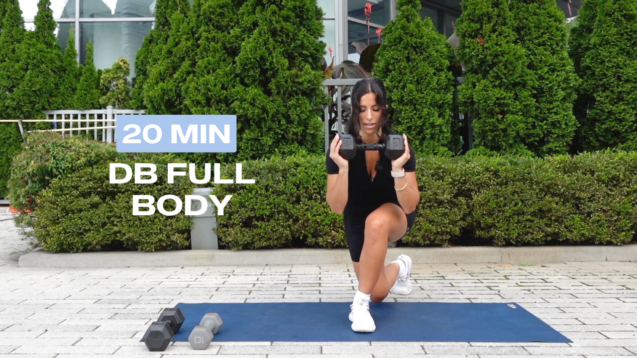 20 Min Dumbbell Full Body