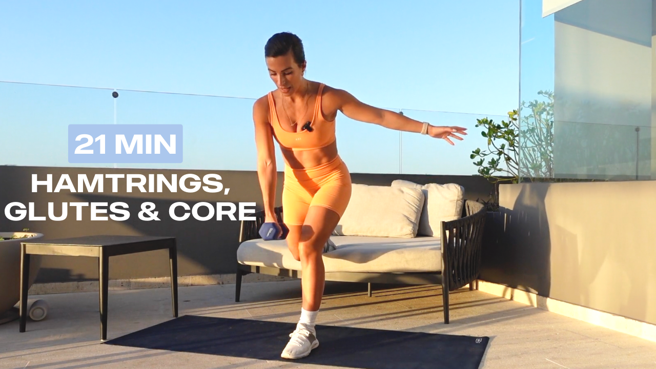21 Min Hamstrings, Glutes & Core