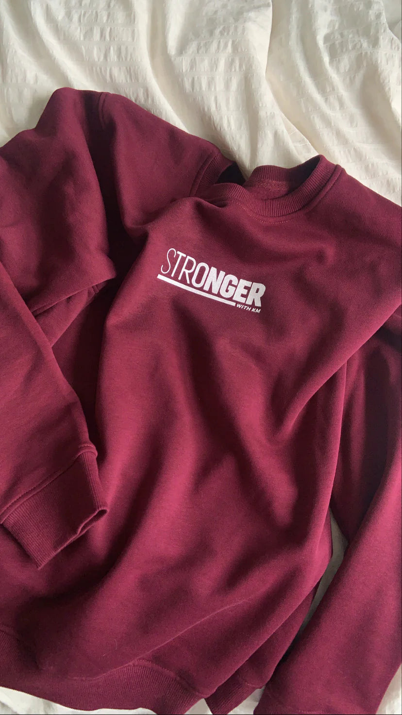 Maroon SWKMESSENTIALS Super Soft Crewneck