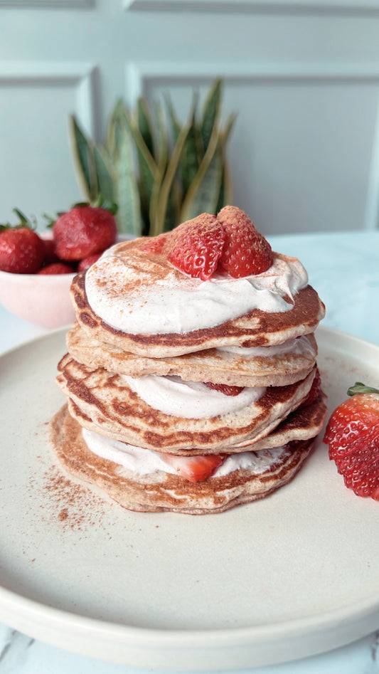 Strawberry Shortcake Pancakes