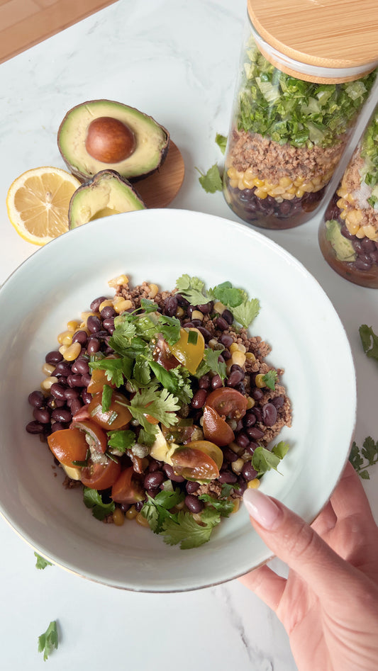 High Protein Taco Salad