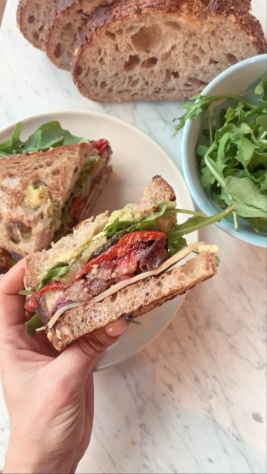 Oven-Roasted Veggie Sandwich