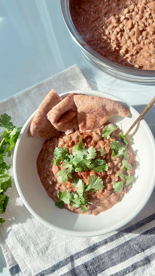 Butter Curried Lentils