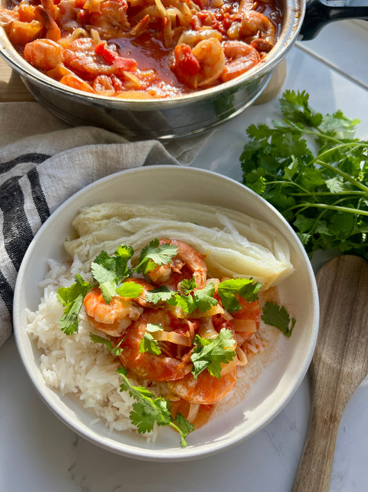 Mamma Celeste's Spicy Tomato Shrimp