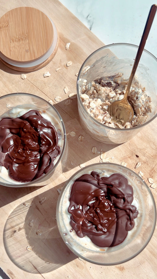 Peanut Butter Cookie Dough Overnight Oats