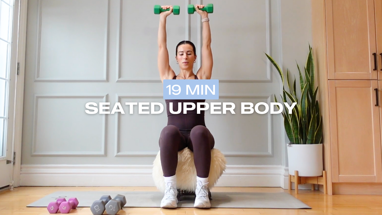 * NEW * 19 Min Seated Upper Body