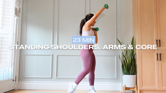 * NEW * 23 Min Standing Shoulders, Arms & Core