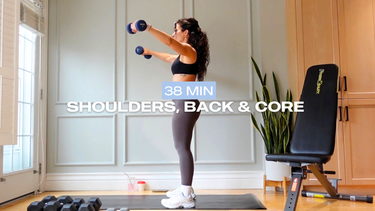 * NEW * 38 Min Shoulders, Back & Core