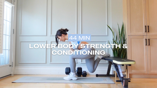 * NEW *44 Min Lower Body Strength & Conditioning