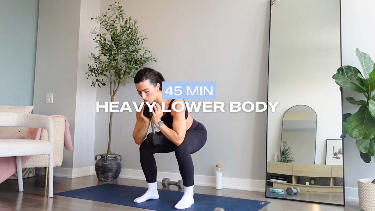 * NEW * 45 Min Heavy Lower Body