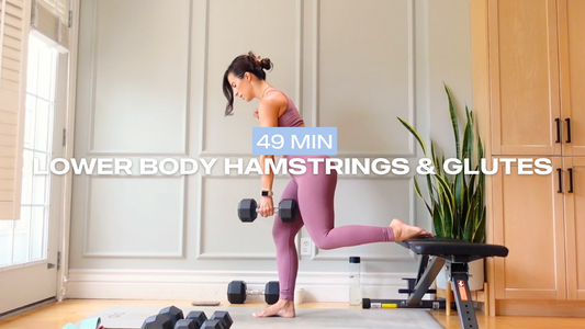 * NEW * 49 Min Lower Body Hamstrings & Glutes