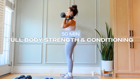 * NEW * 50 Min Full Body Strength & Conditioning