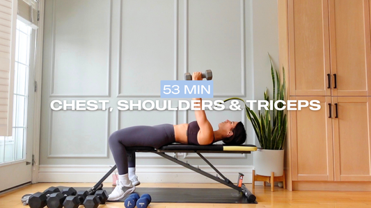 * NEW * 53 Min Chest, Shoulder & Triceps