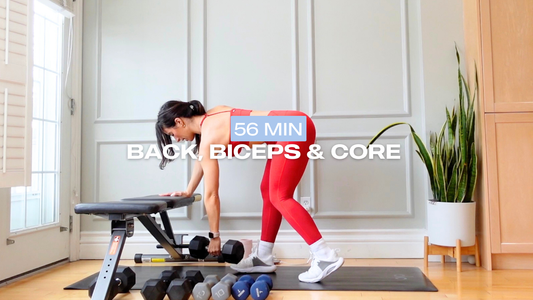 * NEW * 56 Min Back, Biceps & Core