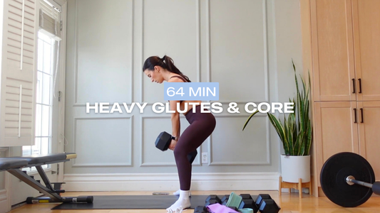 * NEW * 64 Min Heavy Glutes & Core
