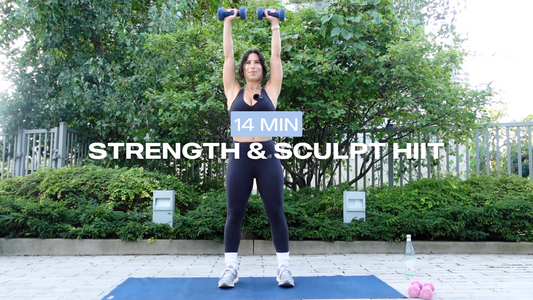 * NEW * 14 Min Upper Body Strength & Sculpt HIIT