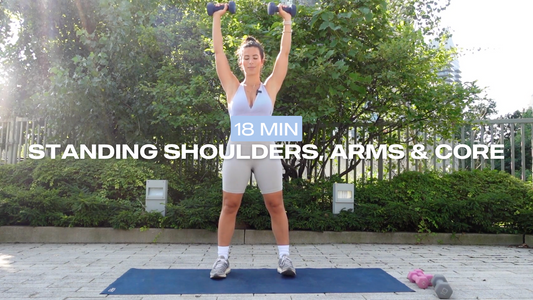 * NEW * 18 Min Standing Shoulders, Arms & Core