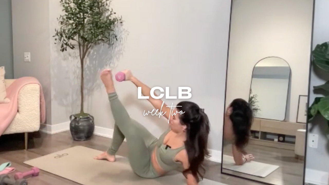 28 Min Sculpted Core // LCLB - Week Two