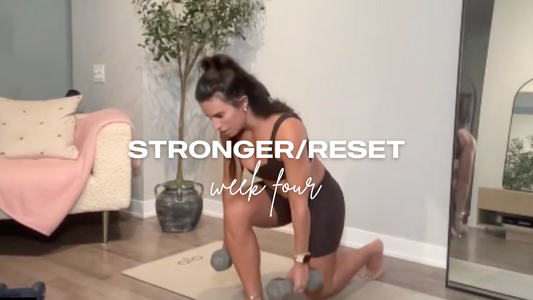 35 Min Full Body Fire - STRONGER/RESET - Week Four