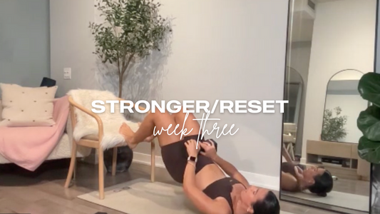 30 Min Lower Body Burn // STRONGERRESET - Week Three