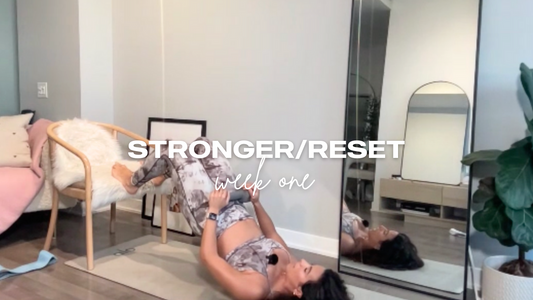 40 Min Lower Body Strength // STRONGER/RESET - Week One