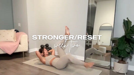 35 Min Upper Body Sculpt // STRONGER/RESET - Week Two