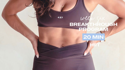 20 Min Full Body HIIT // Breakthrough Program - Week Six