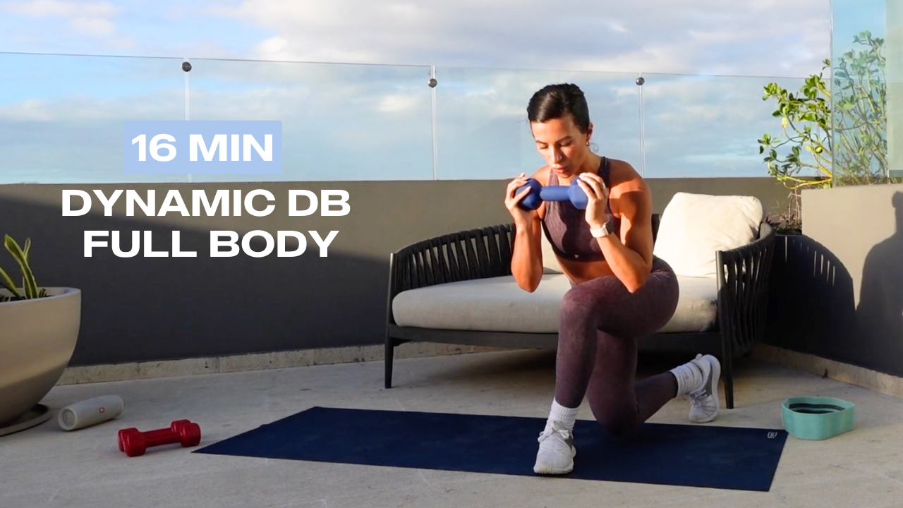 16 Min Dynamic Dumbbell Full Body